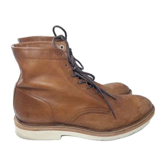 FryeBowery Lace-up Boots Men's Size 12 D Tan Retail $358
